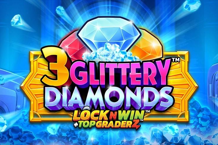 3 Glittery Diamonds
