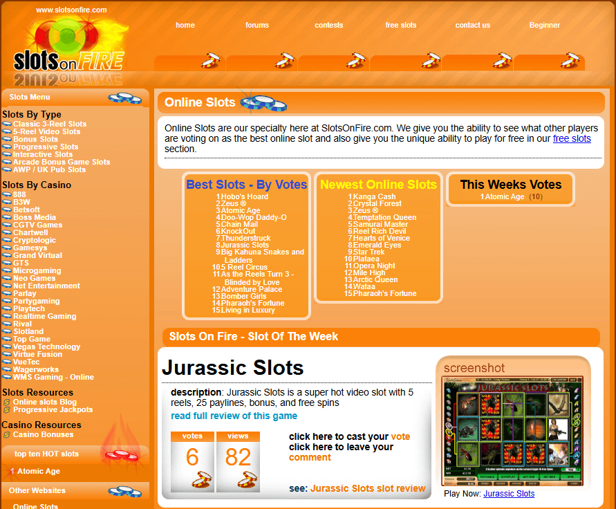 SlotsOnFire 2009