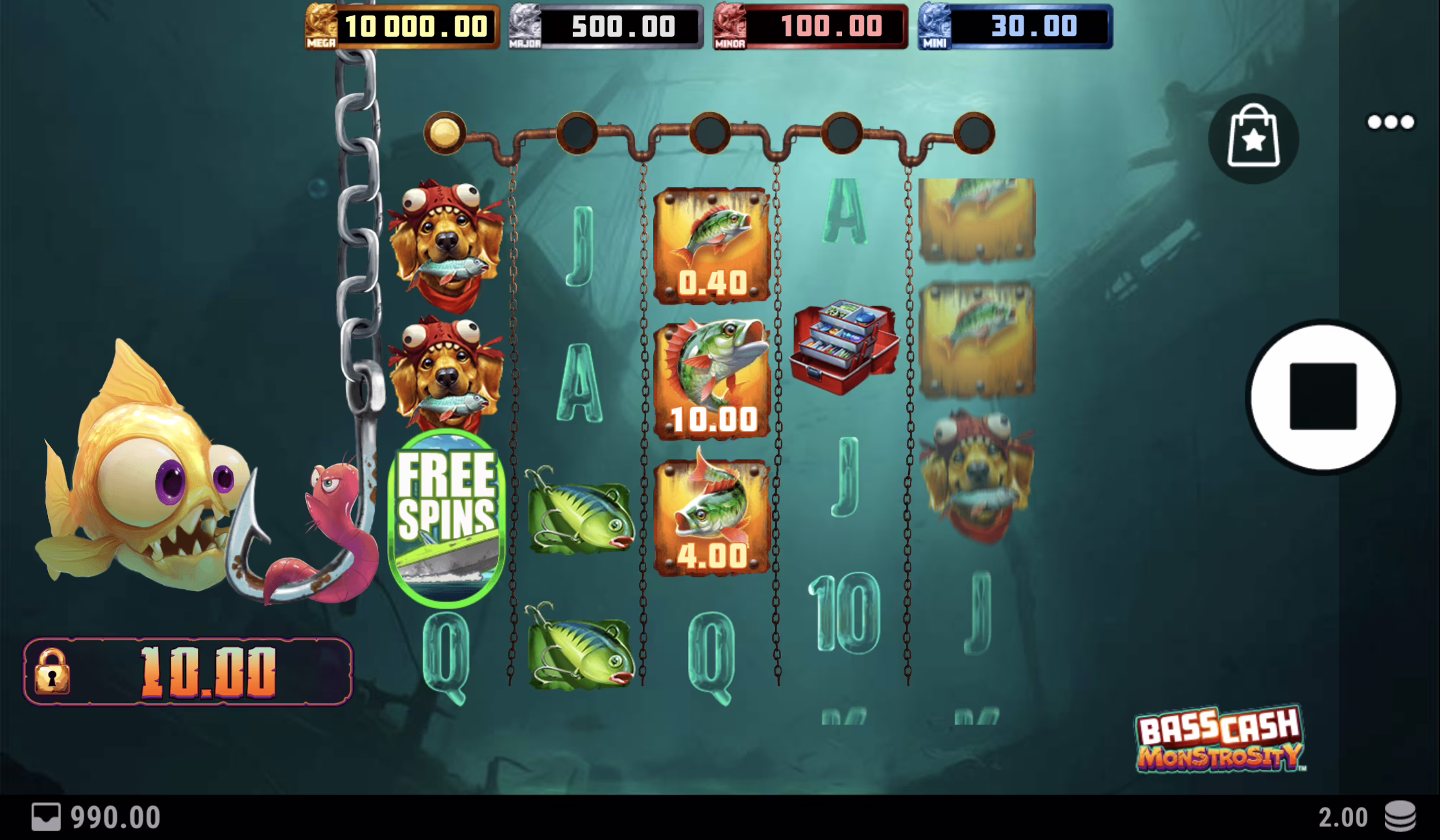 Bass Cash Monstrosity screenshot 1