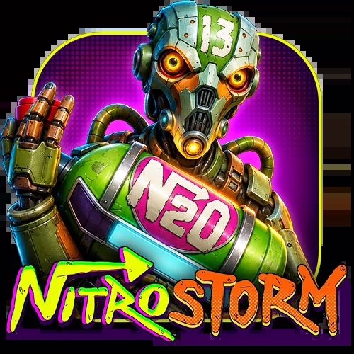 Nitro Storm slot by Amigo Gaming - 96% RTP