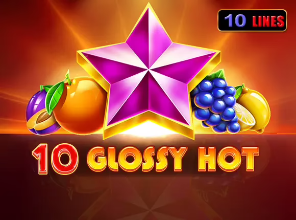 10 Glossy Hot slot by Amusnet - 96.07% RTP