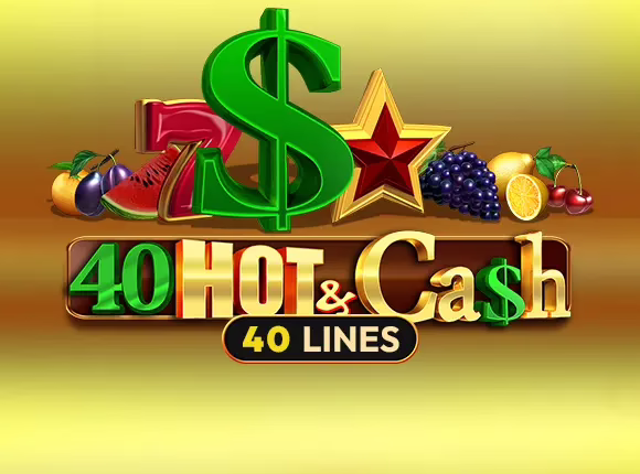 40 Hot & Cash slot by Amusnet