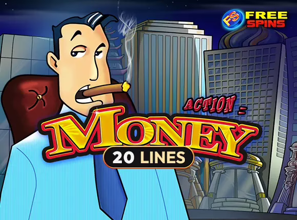 Action Money slot by Amusnet