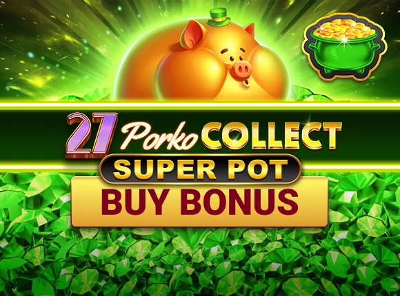 Porko Collect Super Pot slot by Amusnet
