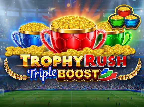 Trophy Rush Triple Boost slot by Amusnet