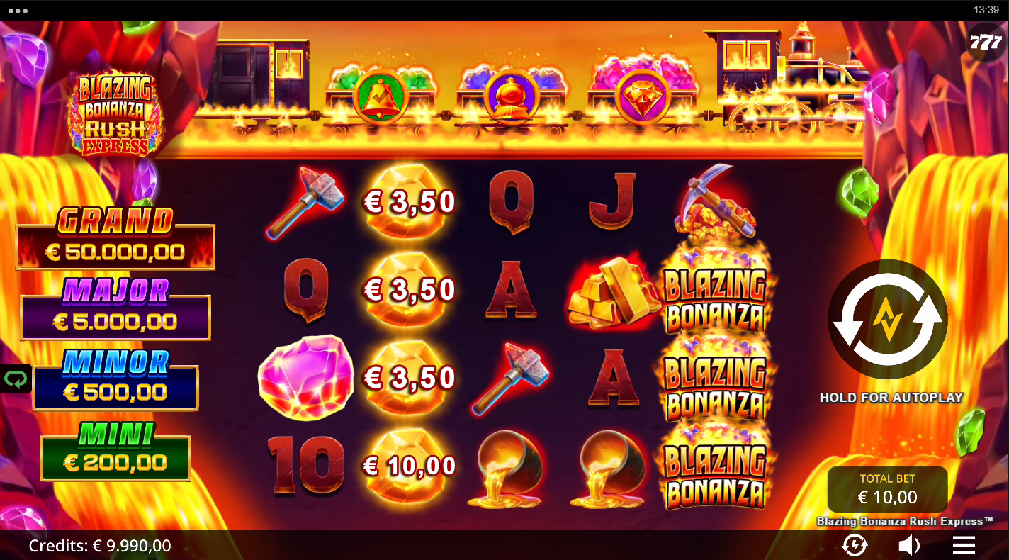 Blazing Bonanza Rush Express screenshot 1