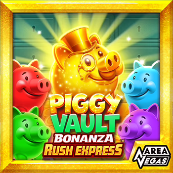 Piggy Vault Bonanza Rush Express slot by AreaVegas
