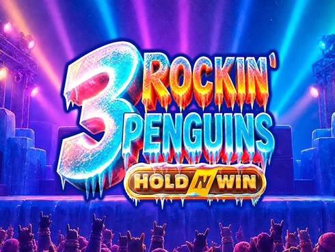 3 Rockin' Penguins slot by AvatarUX - 95.77% RTP