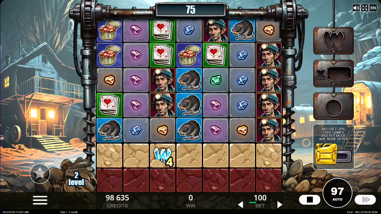 Digger's Fortune screenshot 1