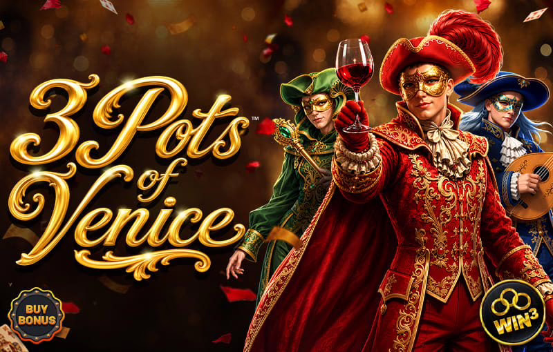 3 Pots of Venice slot by Betsoft