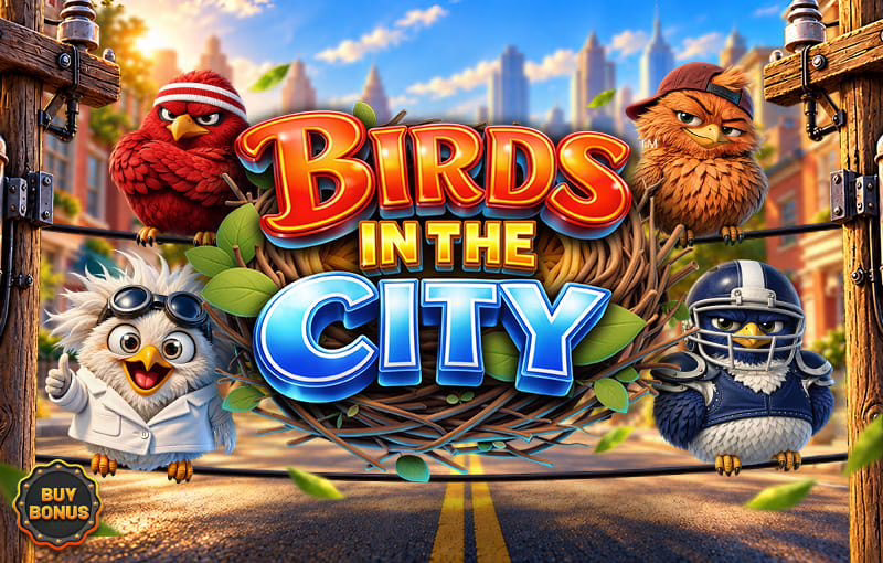 Birds in the City slot by Betsoft