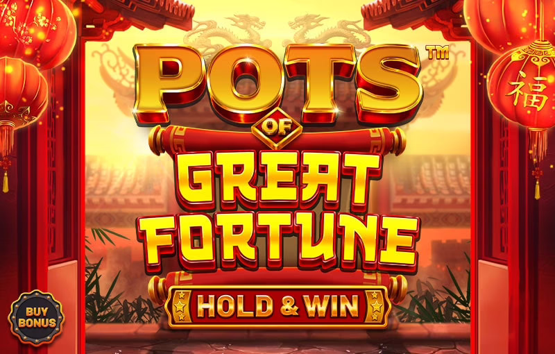Pots of Great Fortune slot by Betsoft