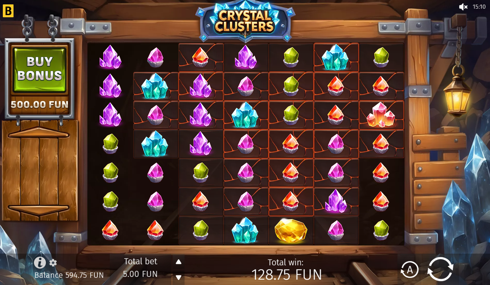 Crystal Clusters screenshot 1