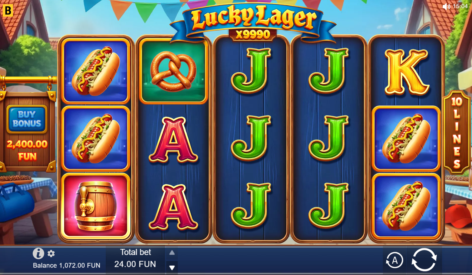 Lucky Lager x9990 screenshot 1