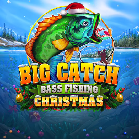 Big Catch Bass Fishing Christmas slot by Blueprint Gaming - 93% RTP