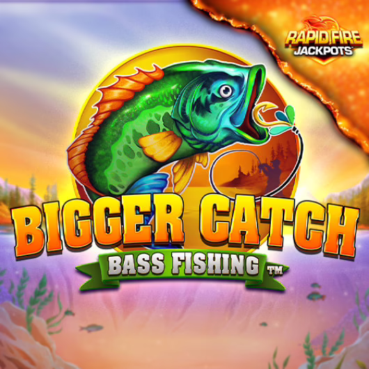 Bigger Catch Bass Fishing Rapid Fire Jackpots slot by Blueprint Gaming