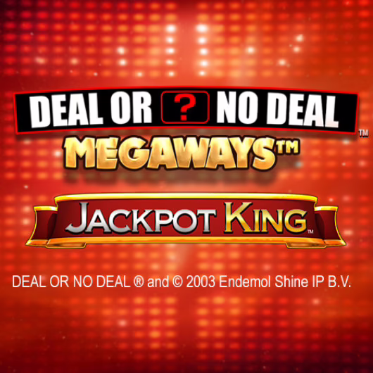 Deal or No Deal Megaways Jackpot King slot by Blueprint Gaming - 95.43% RTP