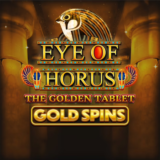 Eye of Horus The Golden Tablet Gold Spins slot by Blueprint Gaming