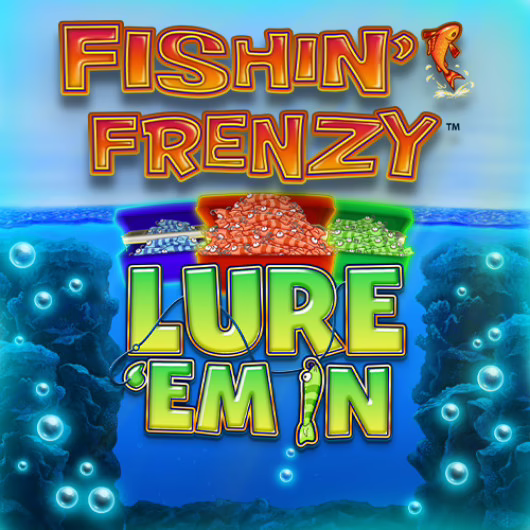 Fishin' Frenzy Lure 'Em In slot by Blueprint Gaming - 94% RTP