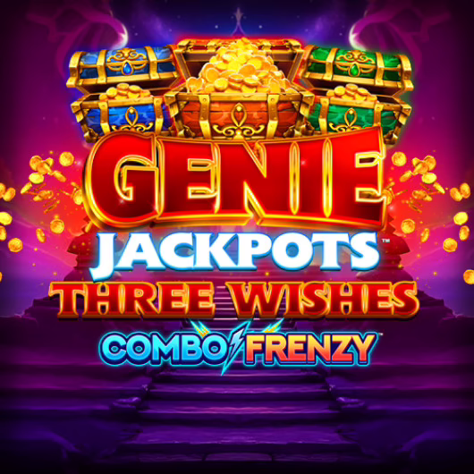 Genie Jackpots Three Wishes Combo Frenzy slot by Blueprint Gaming