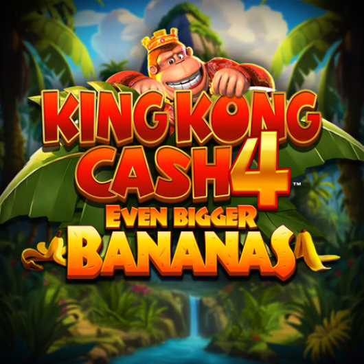 King Kong Cash Even Bigger Bananas 4 slot by Blueprint Gaming