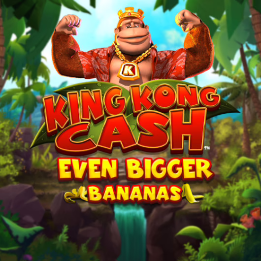 King Kong Cash Even Bigger Bananas slot by Blueprint Gaming - 96% RTP