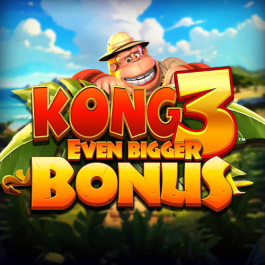Kong 3 Even Bigger Bonus slot by Blueprint Gaming - 95% RTP