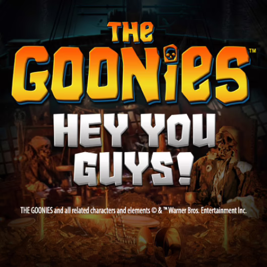 The Goonies Hey You Guys! slot by Blueprint Gaming - 95% RTP