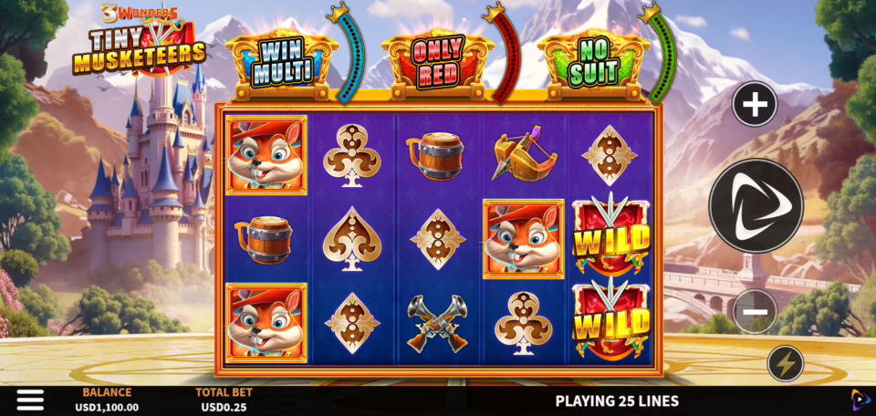 3 Wonders Tiny Musketeers screenshot 1