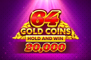 64 Gold Coins Hold and Win 20,000 slot by Booming Games