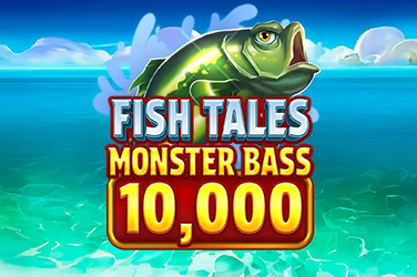 Fish Tales Monster Bass 10,000 slot by Booming Games