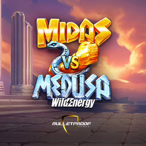 Midas vs Medusa WildEnergy slot by Bulletproof Games - 96% RTP