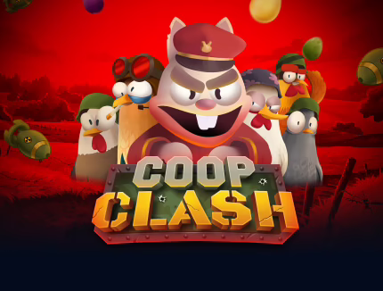 Coop Clash slot by Bullshark Games - 96.15% RTP