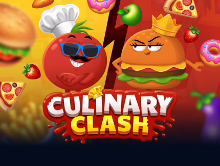 Culinary Clash slot by Bullshark Games - 96.29% RTP