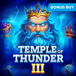Temple of Thunder 3 slot by Evoplay - 96.19% RTP