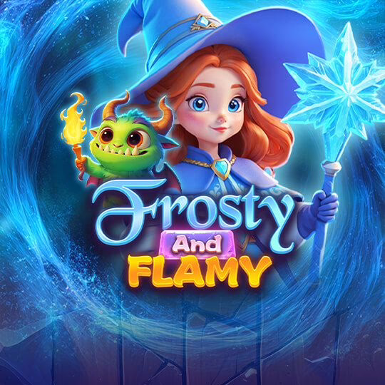 Frosty and Flamy slot by FastSpin - 96.87% RTP