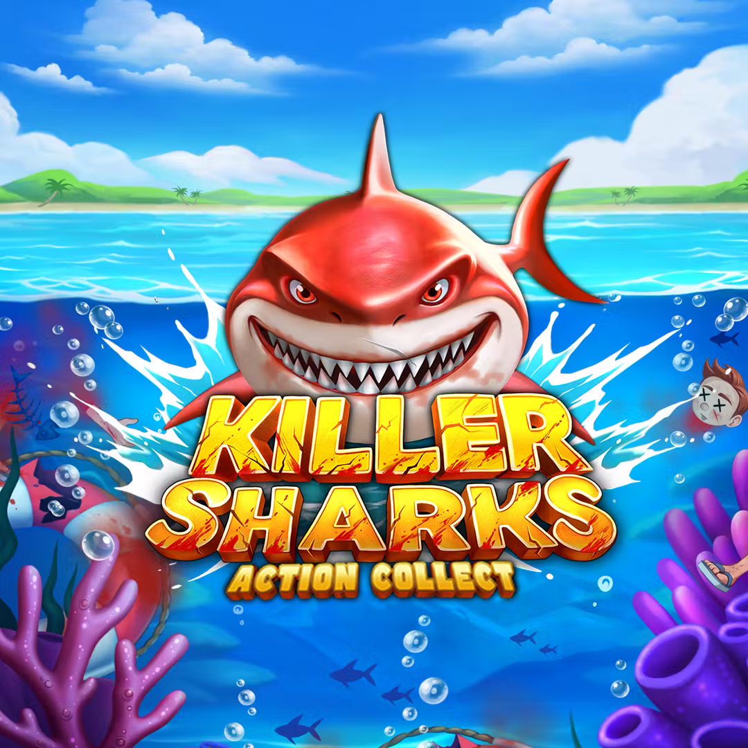 Killer Sharks: Action Collect slot by Four Leaf Gaming