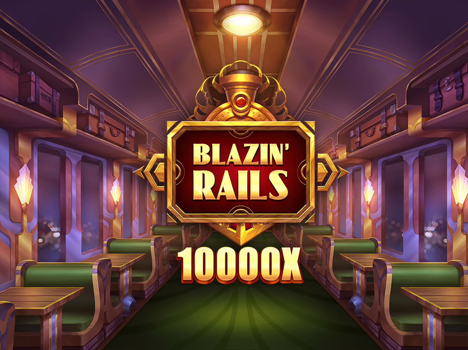 Blazin' Rails slot by Foxium