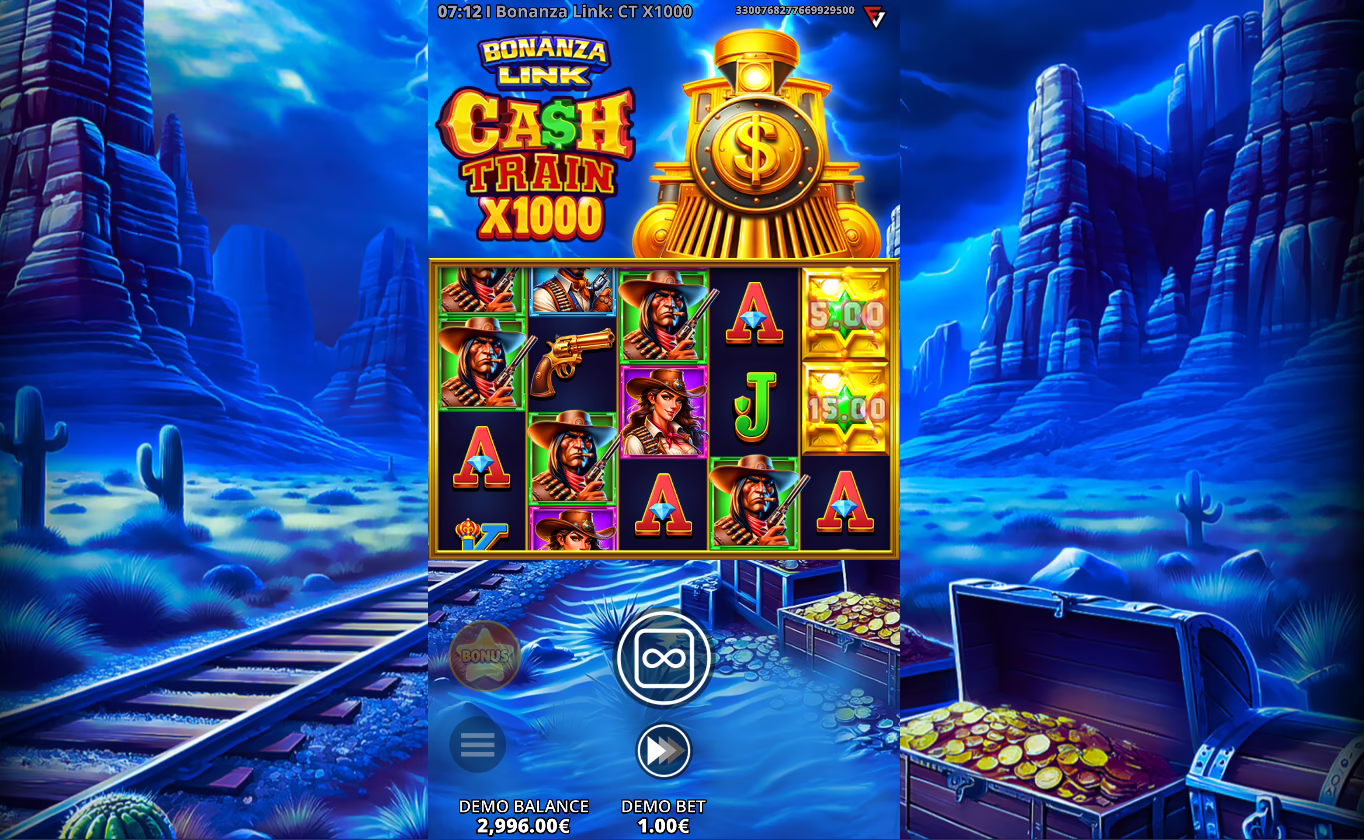 Bonanza Link: Cash Train x1000 screenshot 1