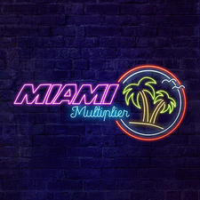 Miami Multiplier slot by Hacksaw Gaming