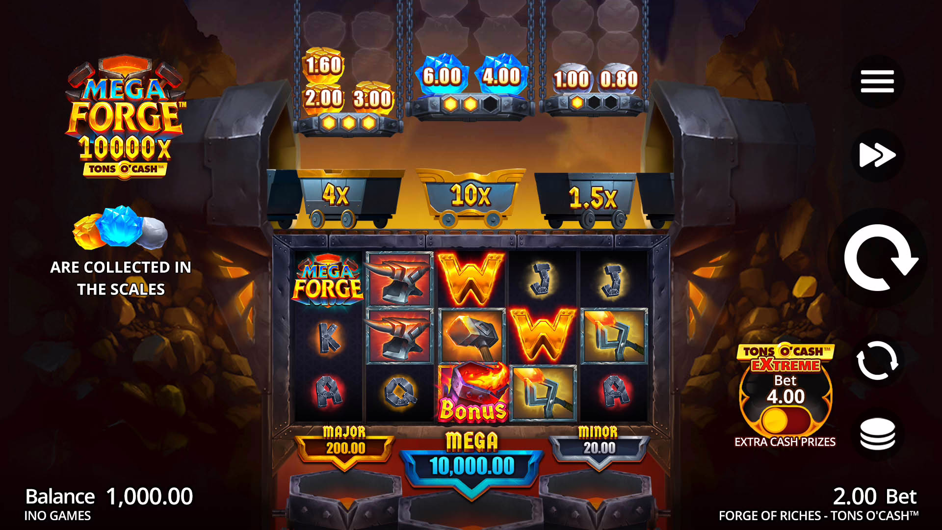 Mega Forge Tons O'Cash screenshot 1