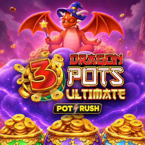 3 Dragon Pots Ultimate slot by Iron Dog Studio - 95% RTP