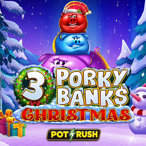 3 Porky Banks Christmas slot by Iron Dog Studio - 95.25% RTP