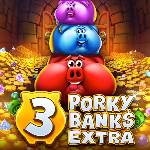 3 Porky Banks Extra slot by Iron Dog Studio - 95.13% RTP