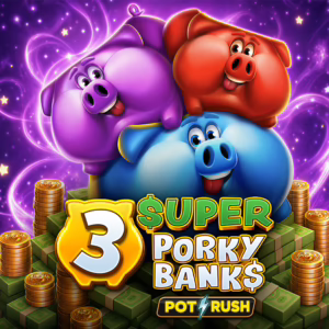 3 Super Porky Banks slot by Iron Dog Studio