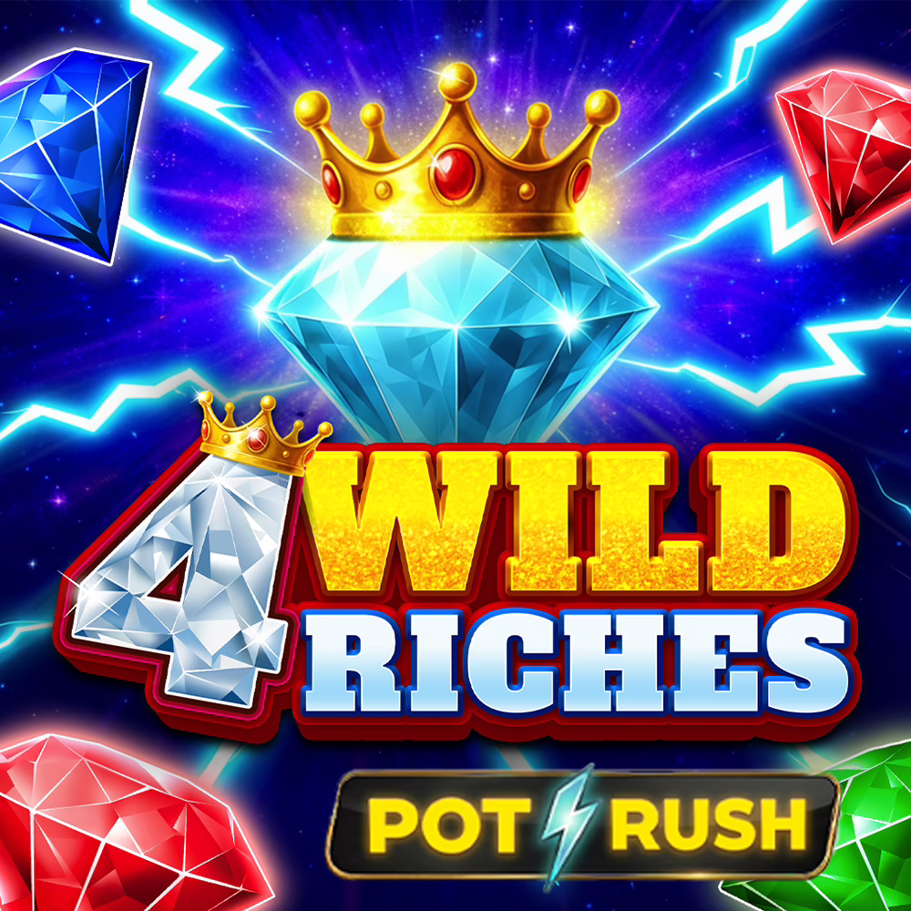 4 Wild Riches slot by Iron Dog Studio - 95% RTP