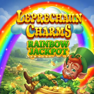 Leprechaun Charms Rainbow Jackpots slot by Iron Dog Studio