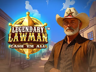 Legendary Lawman Cash 'Em All slot by Just for the Win - 96% RTP