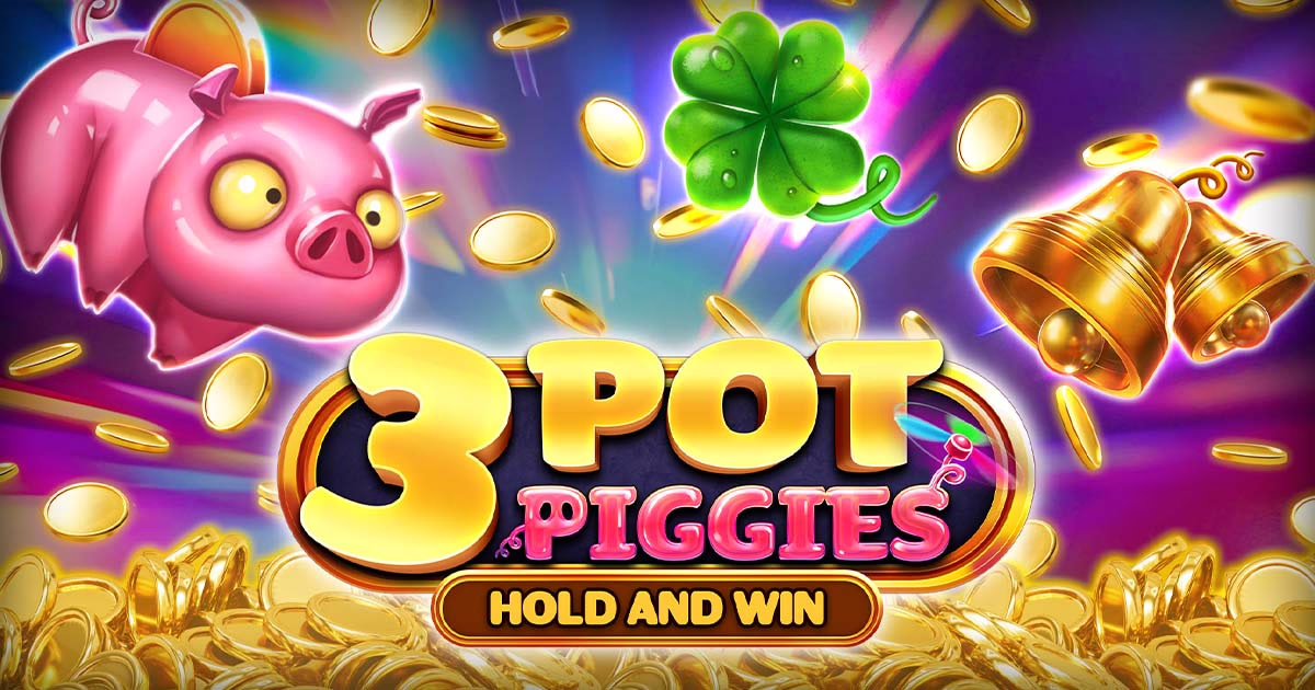 3 Pot Piggies Hold and Win slot by Kalamba Games