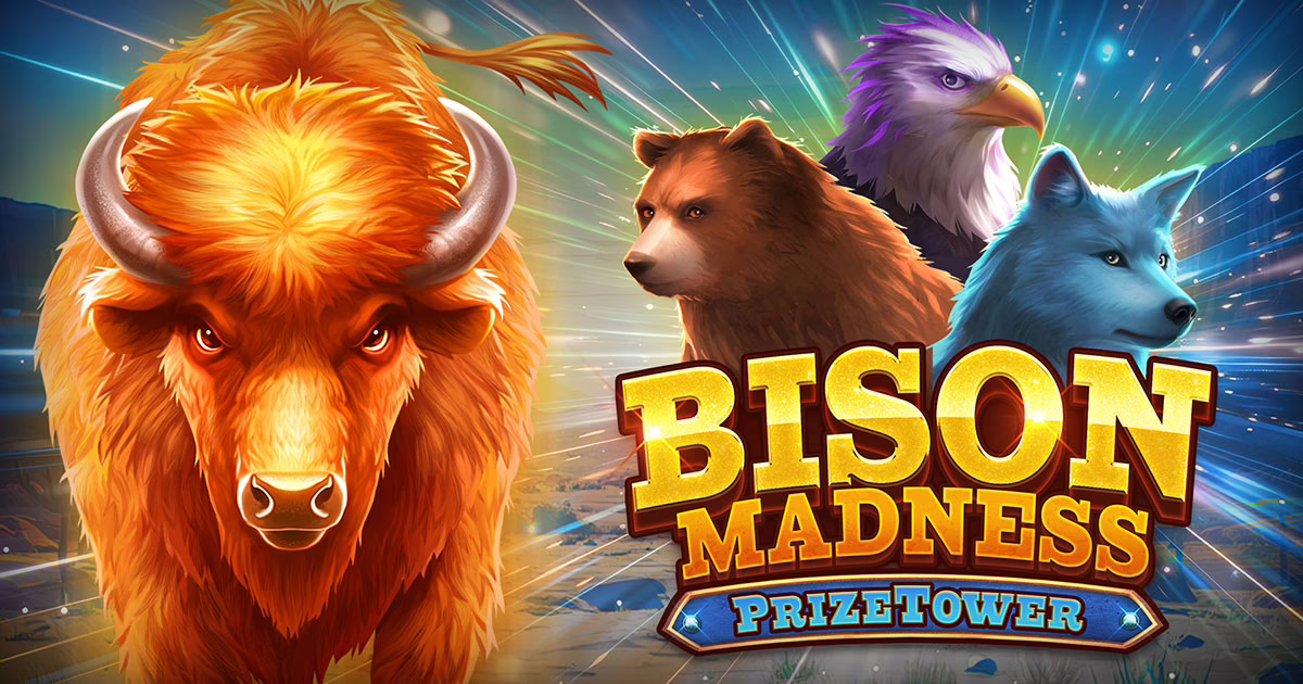 Bison Madness PrizeTower slot by Kalamba Games